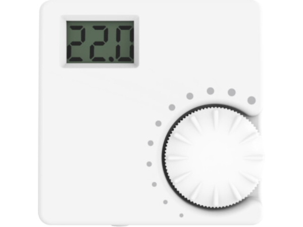 Stuhl Raumthermostat Typ SRT-R 610 H - Effiziente Heizungssteuerung mit Batteriebetrieb und 2-Punkt-Regelung