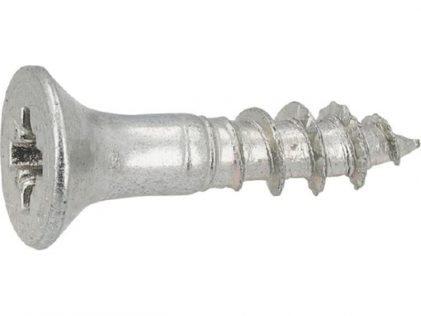 Senkkopfschraube-S Spax mit Kopfbohrung, 2,5mm Vollgewinde Kreuzschlitz PZ2 4,5x45 VPE 500 Stück