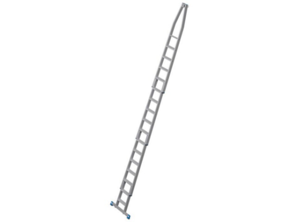 Stufen-Steck-Anlegeleiter, 4-teilig, Arbeitshöhe 6,20m