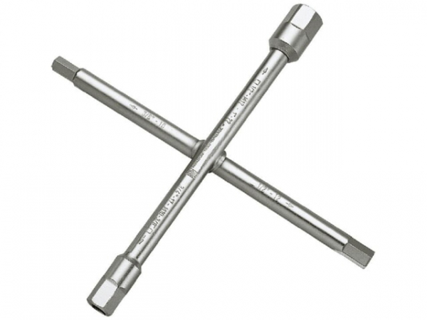 Sanitär-Kreuzschlüssel,DN10(3/8')-DN25(1'),10fach-Fkt