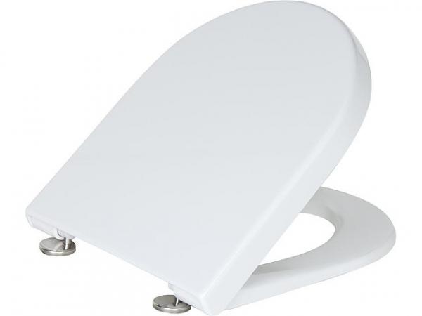 WC Sitz Duravit Starck 3 Softclose, weiß, mit Edelstahl-Scharnier, 380x30x383mm