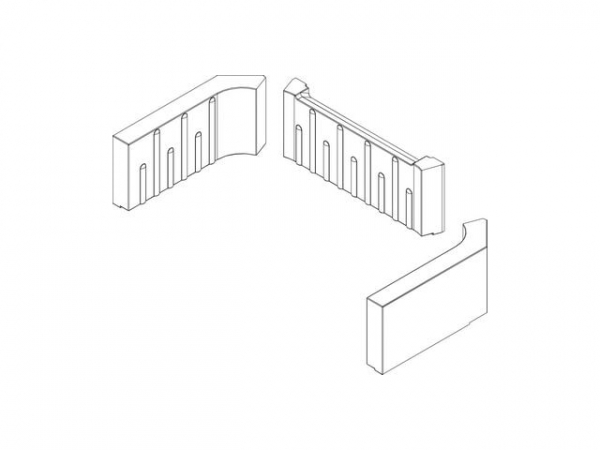 Buderus 7736600750 Set Brennraumauskleidung mitte everp