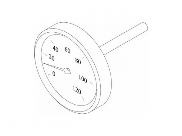 Buderus 8738203232 Thermometer D180