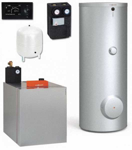 VIESSMANN J3RA299 Paket Vitoladens 300C 28,9 kW modulierend mit