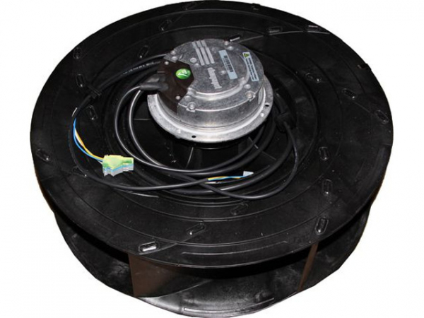 WOLF 213765299 Ventilator freilaufend EC-500mit Kunststoffrad (mit Kabelsatz)(ersetzt Art.-Nr. 2137652)