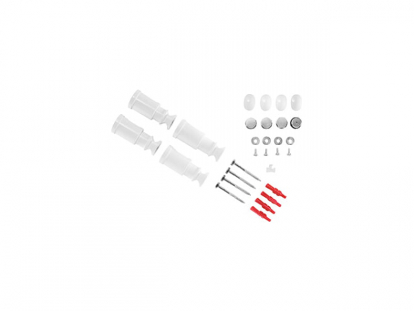 Buderus Logatrend Therm MS Standard, chrom Wandmontageset Standard 7738334755