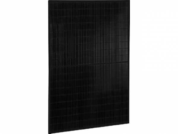 Photovoltaikpanel QJM405-108HC (10BB) 405W Backsheet schwarz, Rahmen schwarz