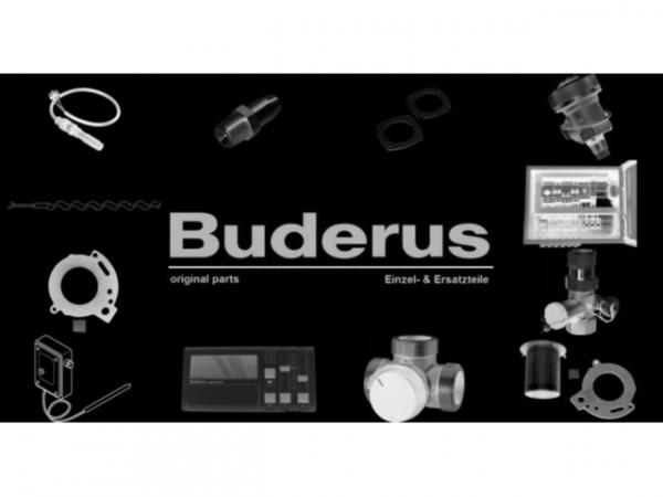 Buderus 6508584 Seitenteil Profil li V 33 600 RAL9016 ev