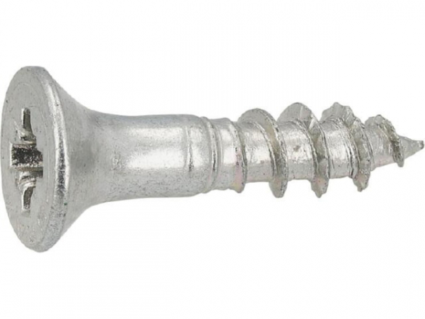 Senkkopfschraube-S Spax mit Kopfbohrung, 2,5mm Vollgewinde Kreuzschlitz PZ2 4,5x20 VPE 1000 Stück
