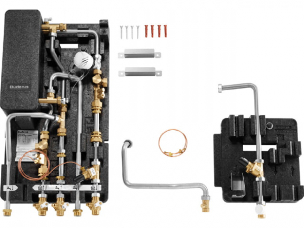 Buderus Logamax kompakt WS160-35 E m.Zub Modul ungemisch.HKm.DPCV,MAPL,kl.UP-Schr 7739619783