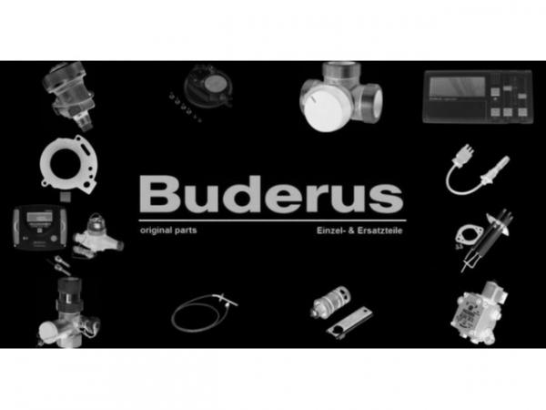 Buderus 5222730 Rosette R 1/8"xD60mm ST401-951