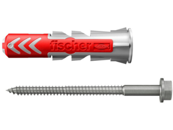 Fischer DuoPower 10x50 S Schraube nicht rostender Stahl R rostfrei (A4) 535488 SB-Programm