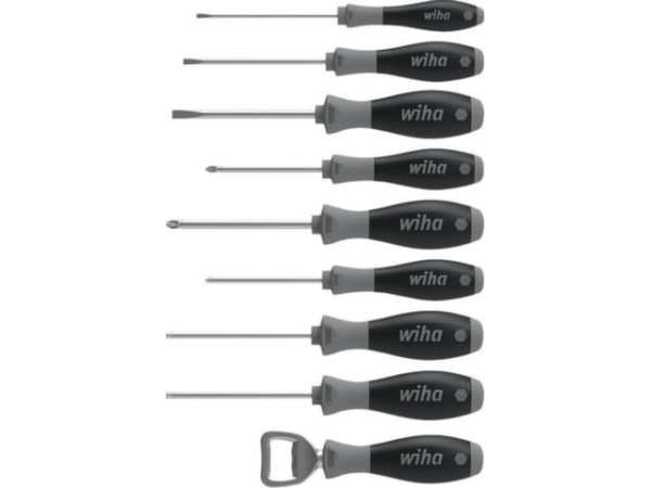 Schraubendrehersatz Wiha® 9-teilig, Limited Edition, Schlitz, Phillips, Torx®