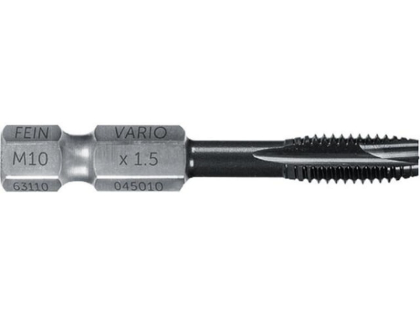 Gewindebohrer Fein, M10 x 1,5 mm, mit VARIO Bit-Schaft